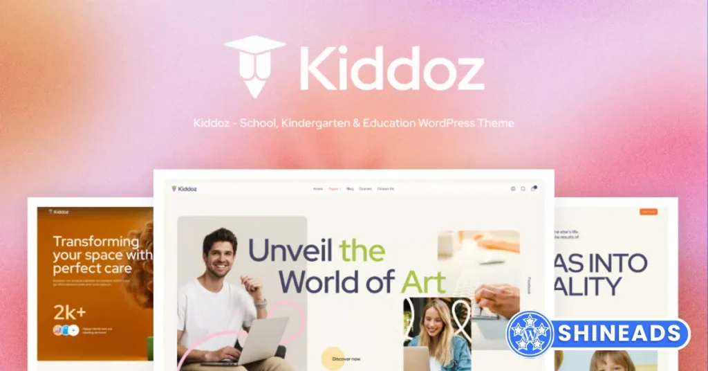Kiddoz - School, Kindergarten & Education WordPress Theme