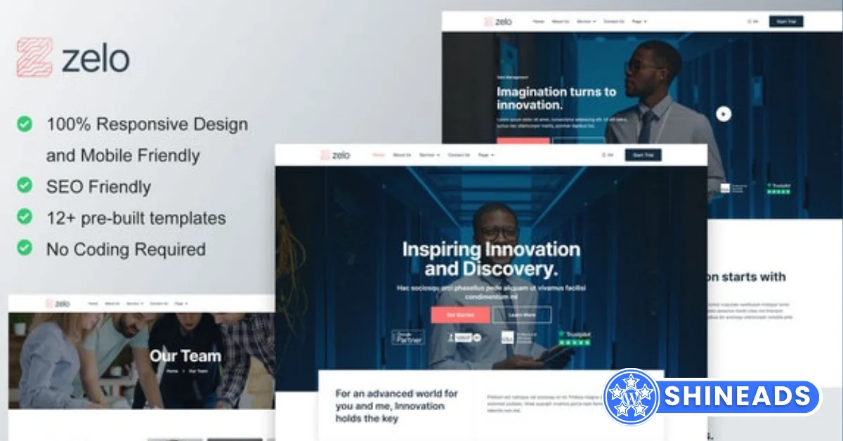 Zelo – Startup Business & Technology Company Elementor Template Kit Free Download