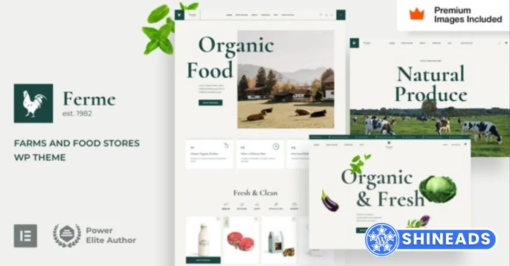 Ferme - Farm Shop WordPress Theme
