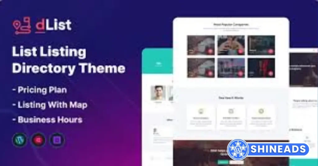 dList Multipurpose WordPress Theme